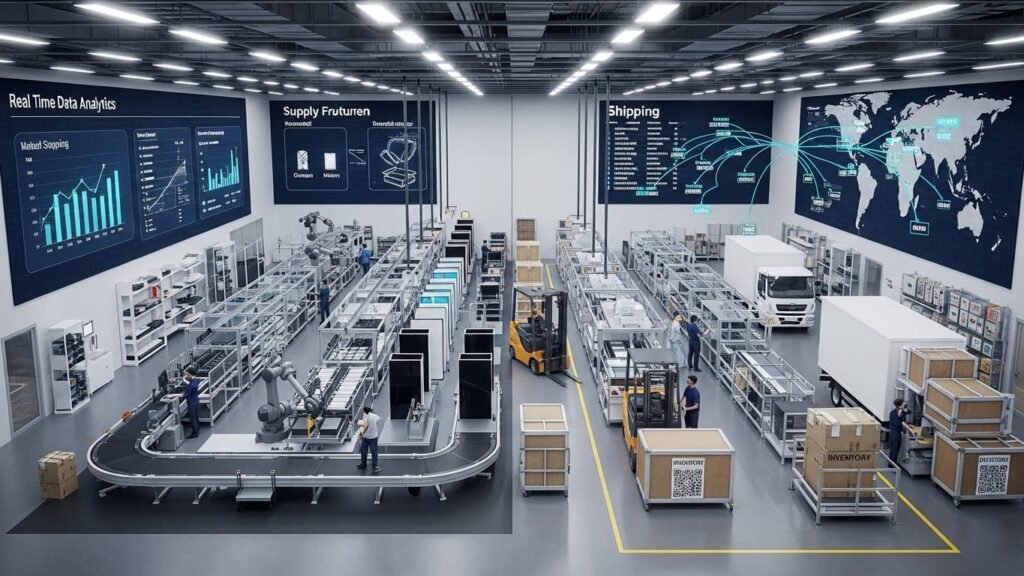 display fixture procurement and supply chain